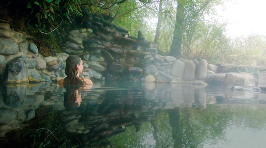 Middle pool hot spring at Breitenbush