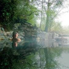 Steaming pool at Breitenbush Hot Springs