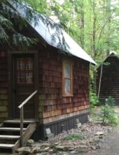 Breitenbush forest cabin